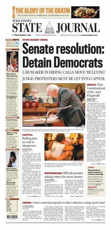 March 4, 2011 front page